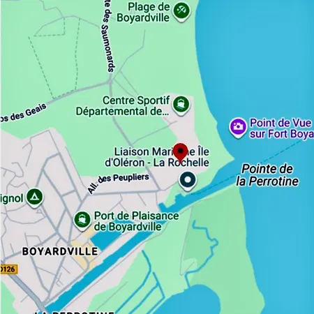 Maison Acces 1 A 6 Personnes - Georges D Oleron - Boyardville - 2 - Animaux Acceptes Nid D Ete 펜션